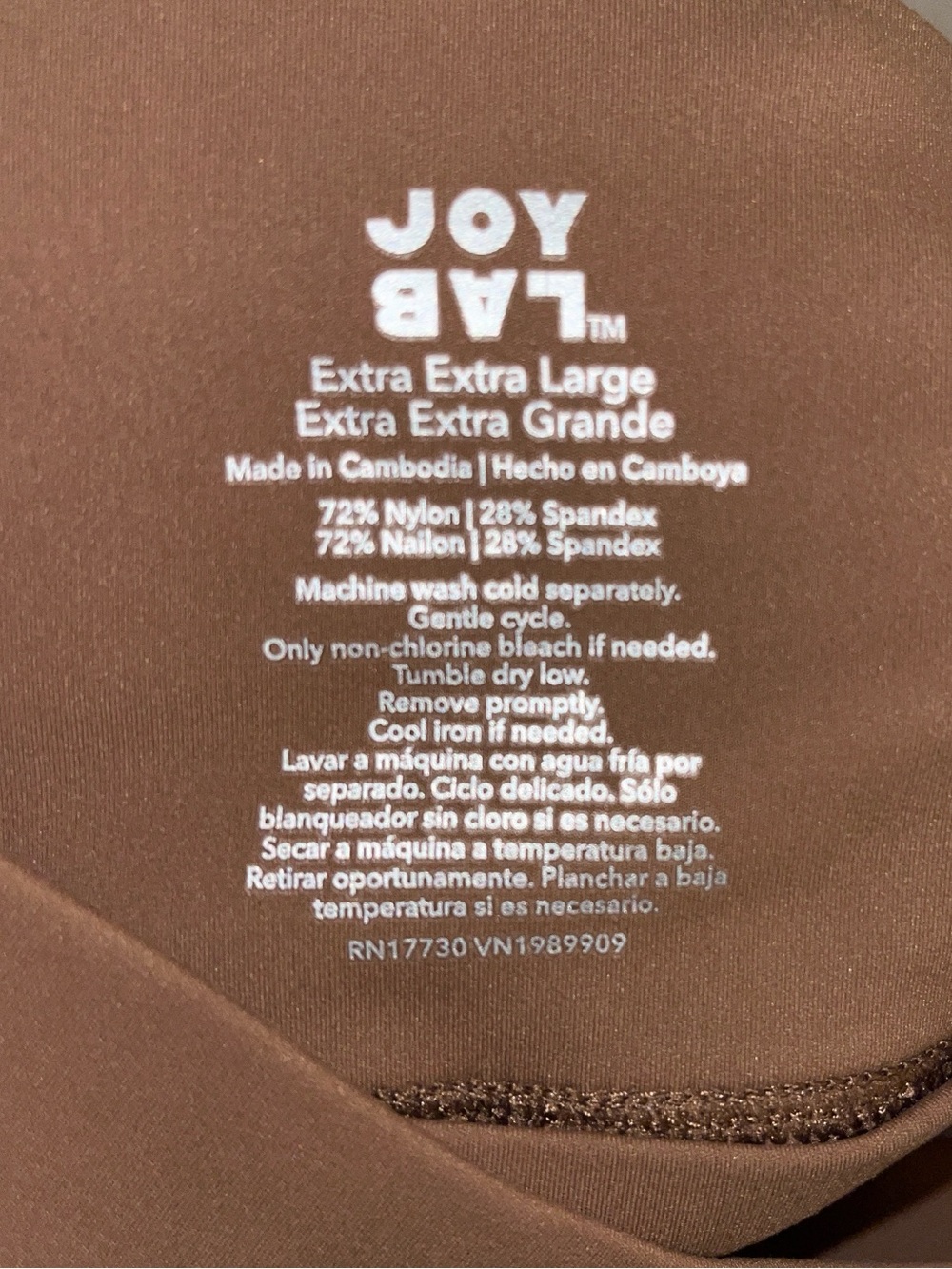 Joylab crossover bootcut leggings yoga pants XXL - Picture 5 of 5